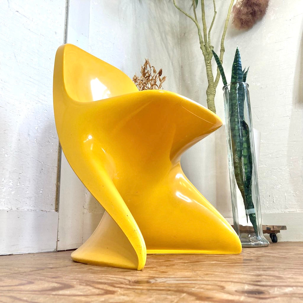 カサラ / CASALA  カサリノ / Casalino1 キッズチェア イエロー ヴィンテージ