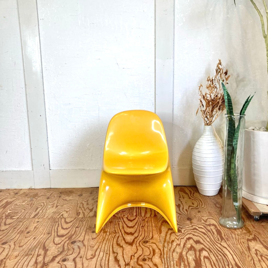 カサラ / CASALA  カサリノ / Casalino1 キッズチェア イエロー ヴィンテージ