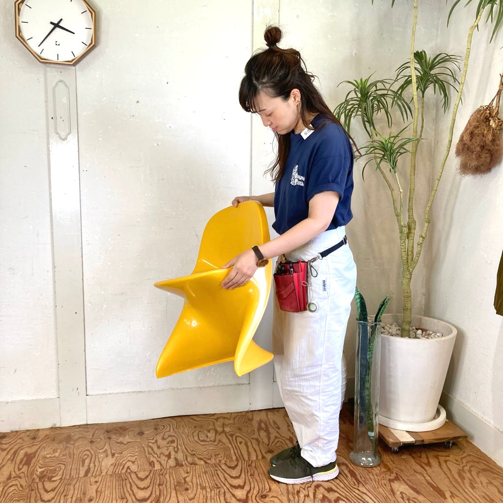 カサラ / CASALA  カサリノ / Casalino1 キッズチェア イエロー ヴィンテージ