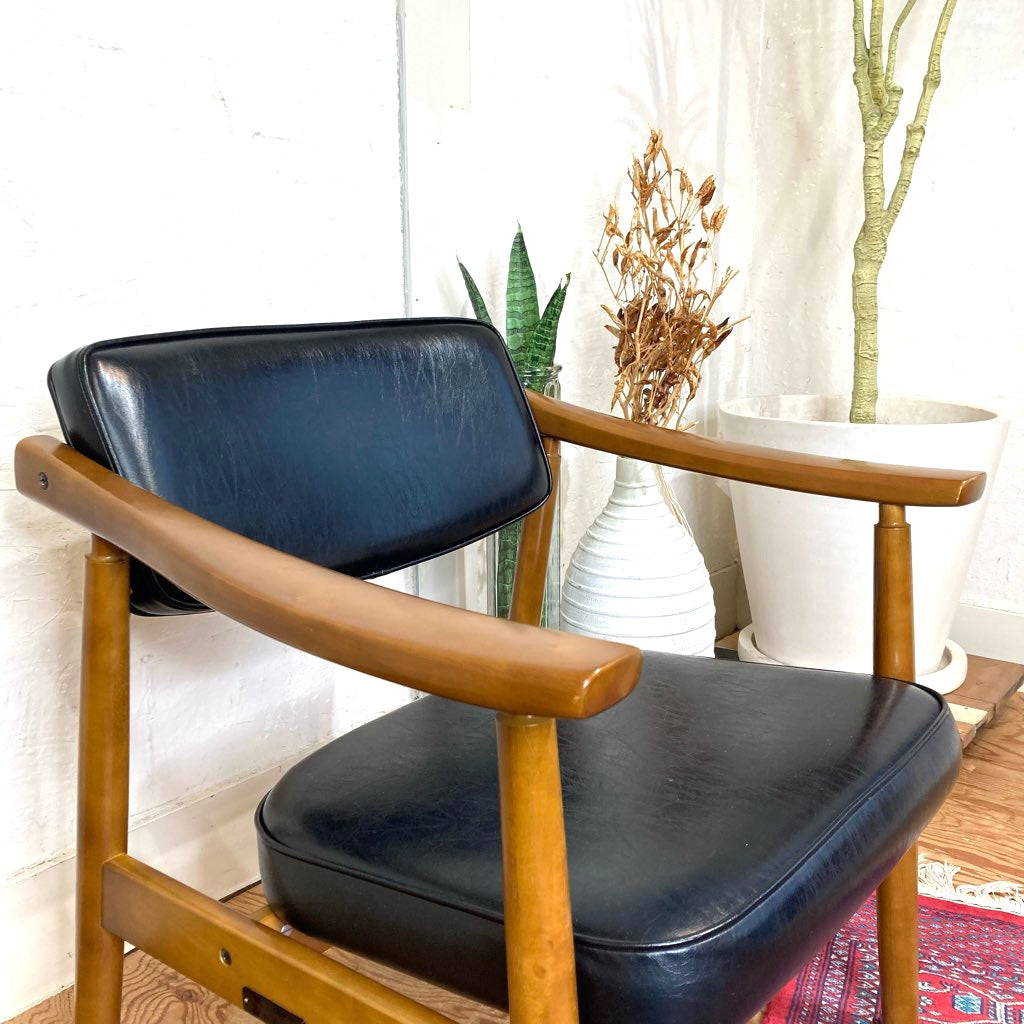 カリモク60 / karimoku Dチェア アームチェア スタンダードブラック 1  