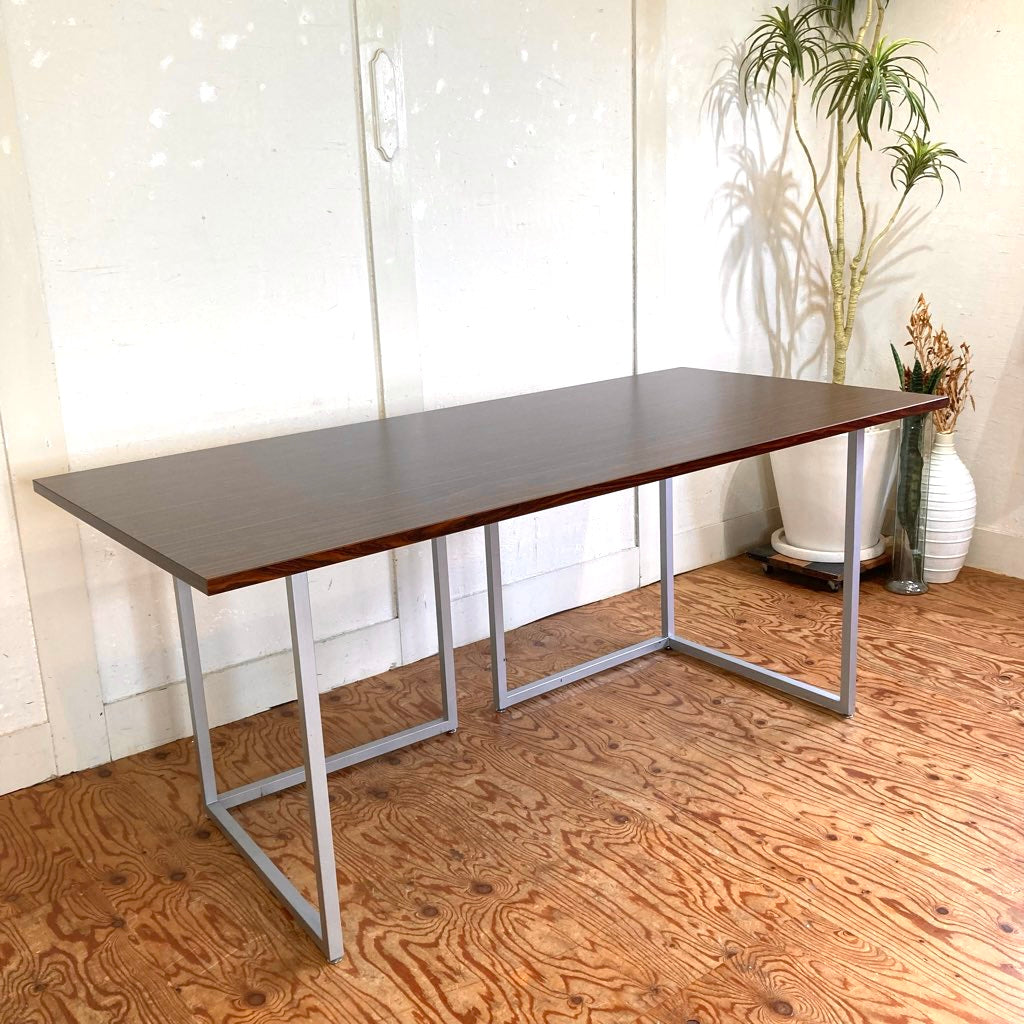 ビスレー / BISLEY スチール Lフット600 ＋ メラミン天板 デスク 中古 