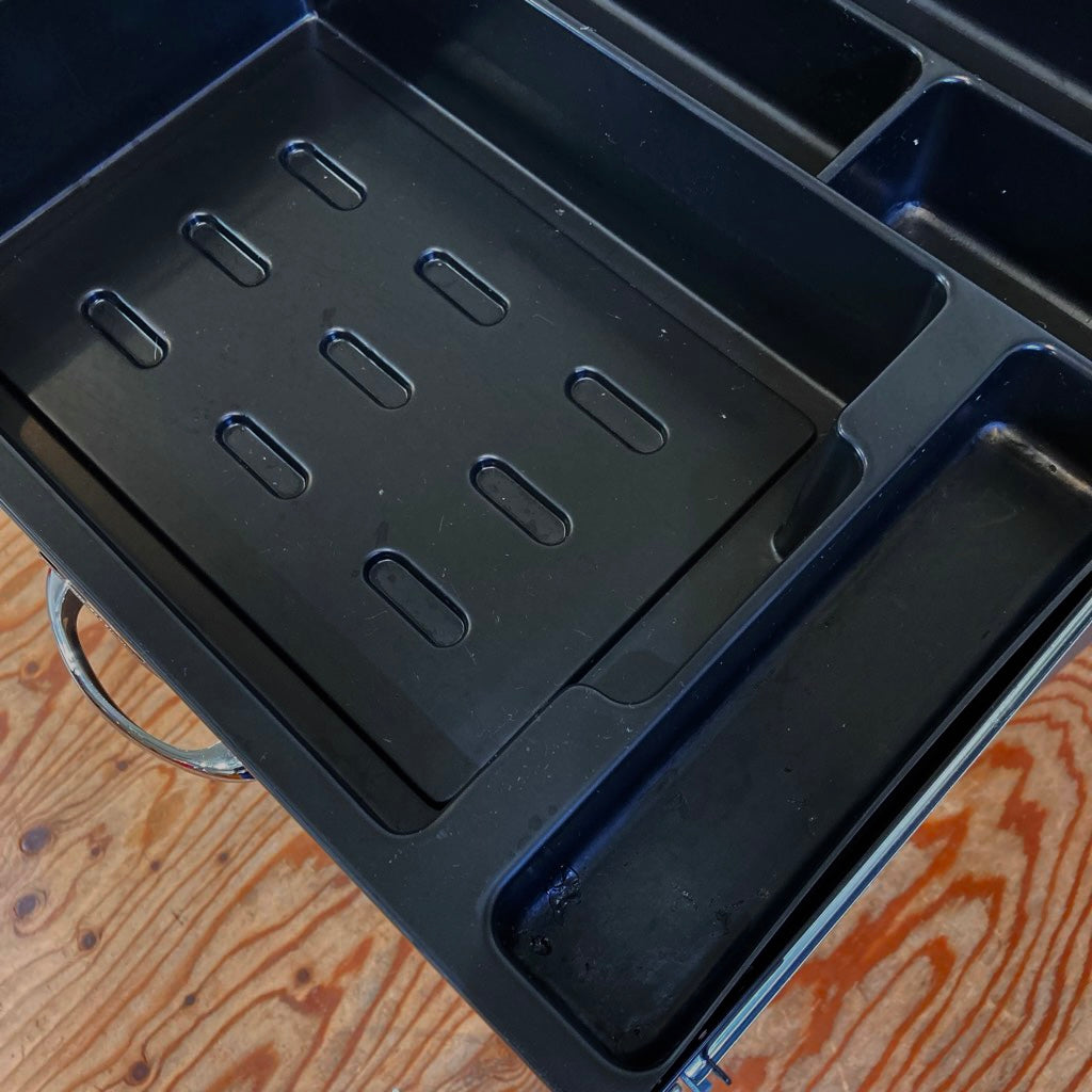 ビスレー / BISLEY BASIC Fシリーズ 1F3ファイリングキャビネット4段 ブラウン キャスター付 中古