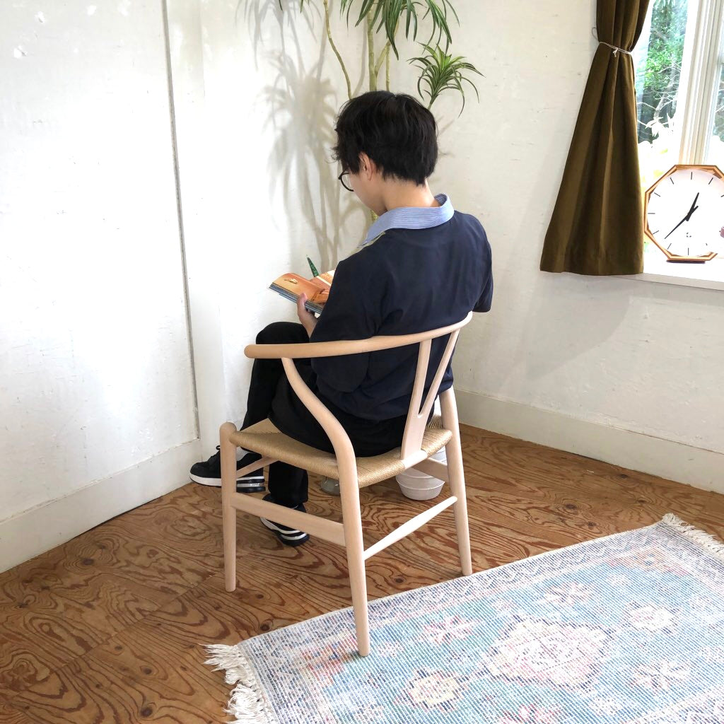 カールハンセン&サン / Carl Hansen & Søn Yチェア CH24 ハンスJ.ウェグナー ビーチ 【ソープフィニッシュ/日本サイズ】 中古