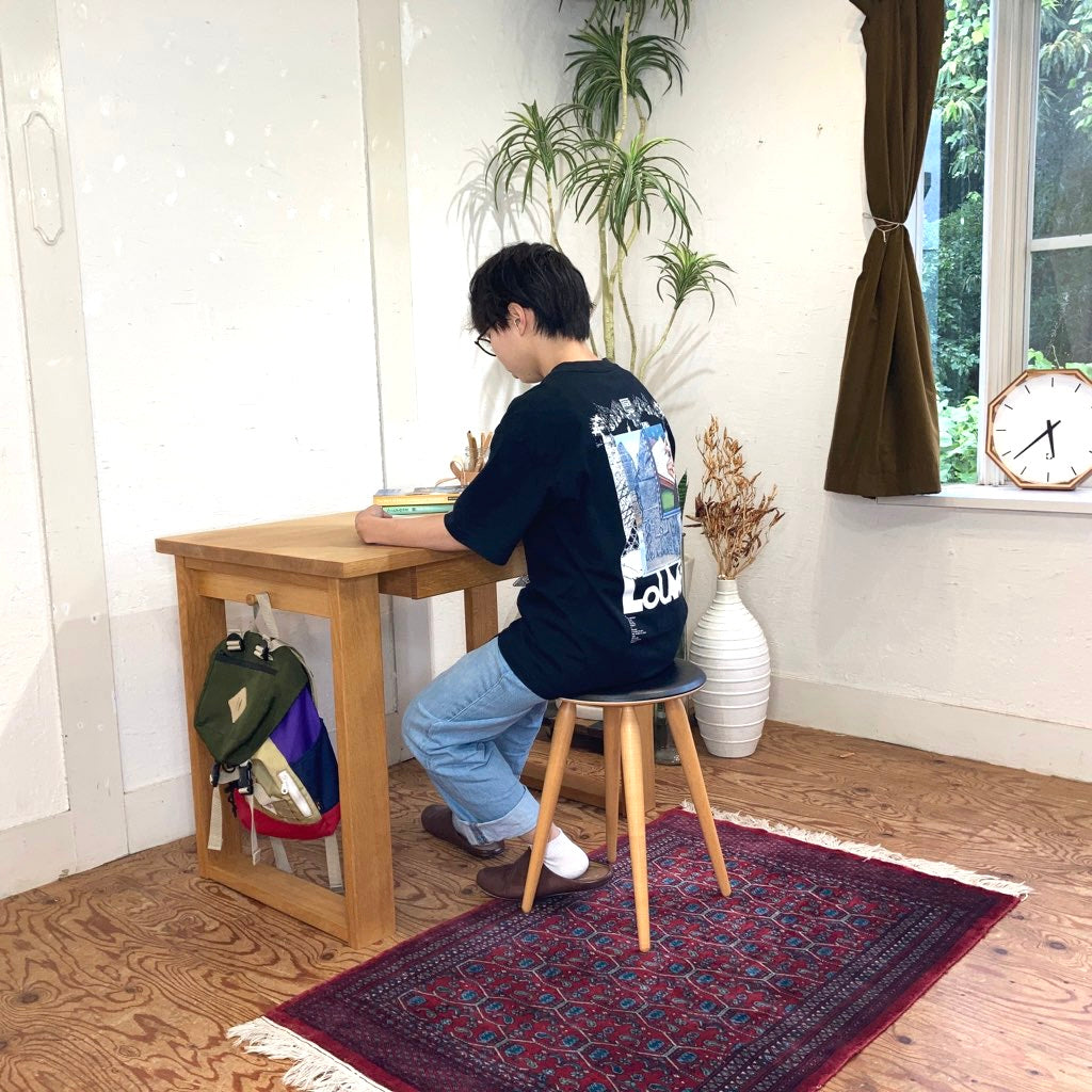 飛騨産業 ソフィオ / Soffioデスク 勉強机 オーク無垢材 中古