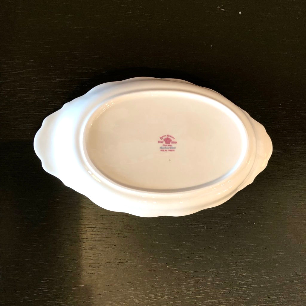 ロイヤルアルバート / ROYAL ALBERT プチポワン リーガルトレイ 英国 ヴィンテージ