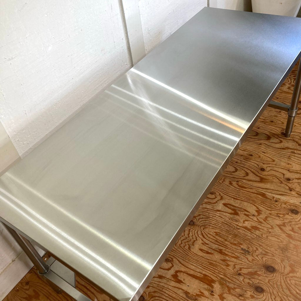 フルステンレス フラットデスク 作業台 中古