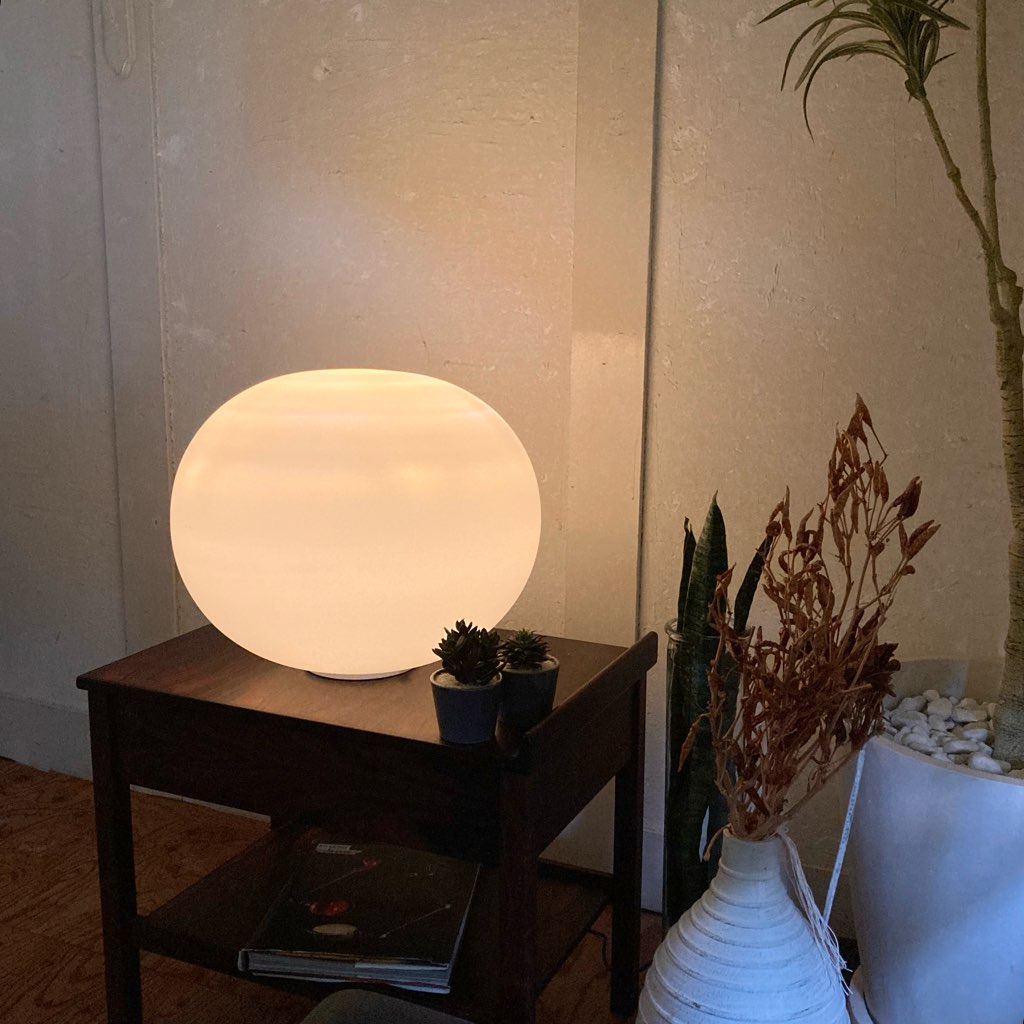 フロス / FLOS グローボール  BASIC 2 ジャスパー・モリソン 照明 テーブルランプ 中古