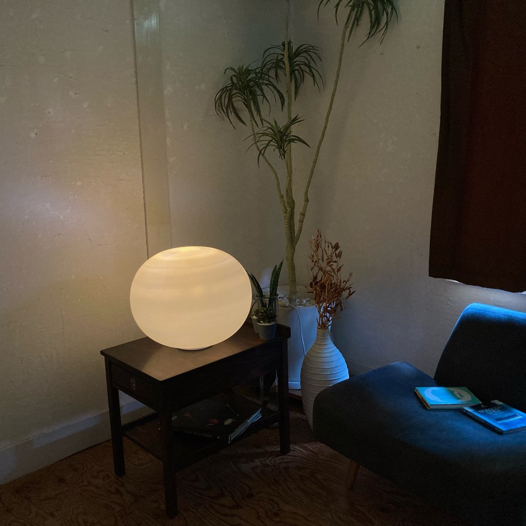 フロス / FLOS グローボール  BASIC 2 ジャスパー・モリソン 照明 テーブルランプ 中古