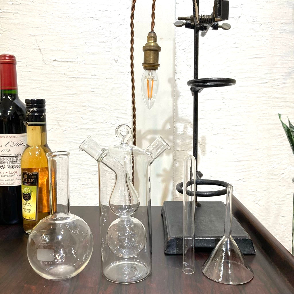 アイアン 試験管 創作ライト テーブルランプ オブジェ インテリア 中古