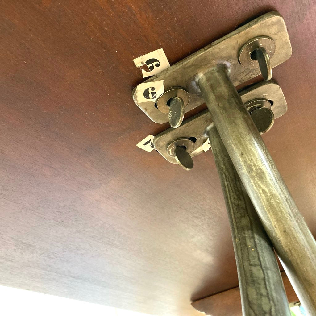 ジャンセン / jansen クラシックスタイル ダイニング5点セット テーブル チェア 中古