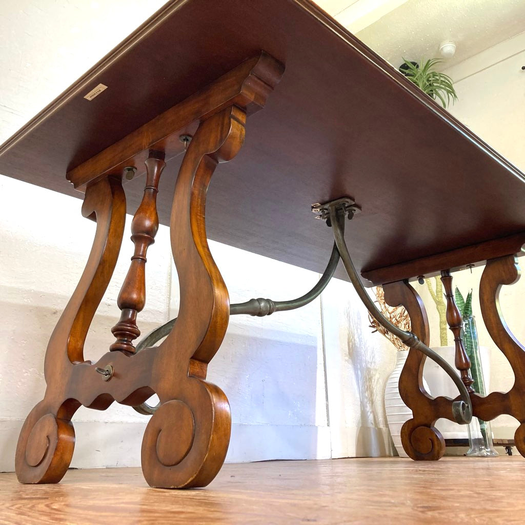 ジャンセン / jansen クラシックスタイル ダイニング5点セット テーブル チェア 中古