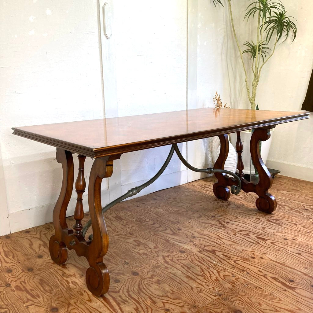 ジャンセン / jansen クラシックスタイル ダイニング5点セット テーブル チェア 中古