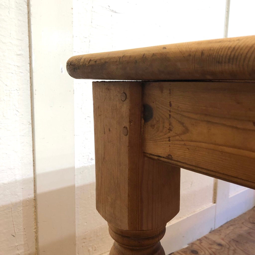 パイン無垢材 ダイニングテーブル 作業台 W182 ヴィンテージ