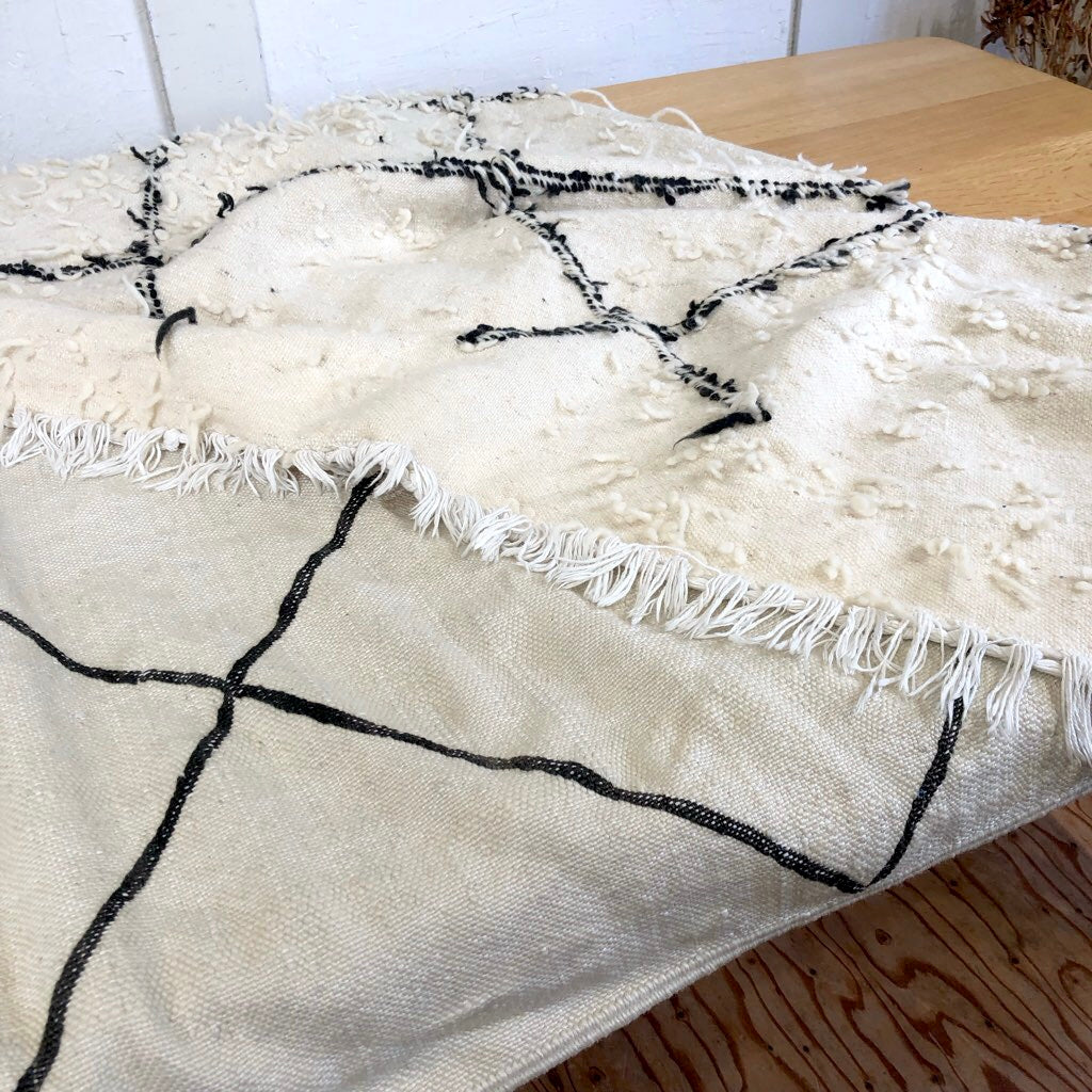 BONCHIC MAROC/ボンシックモロッコ ザナフィ ラグ モロッコ 中古品