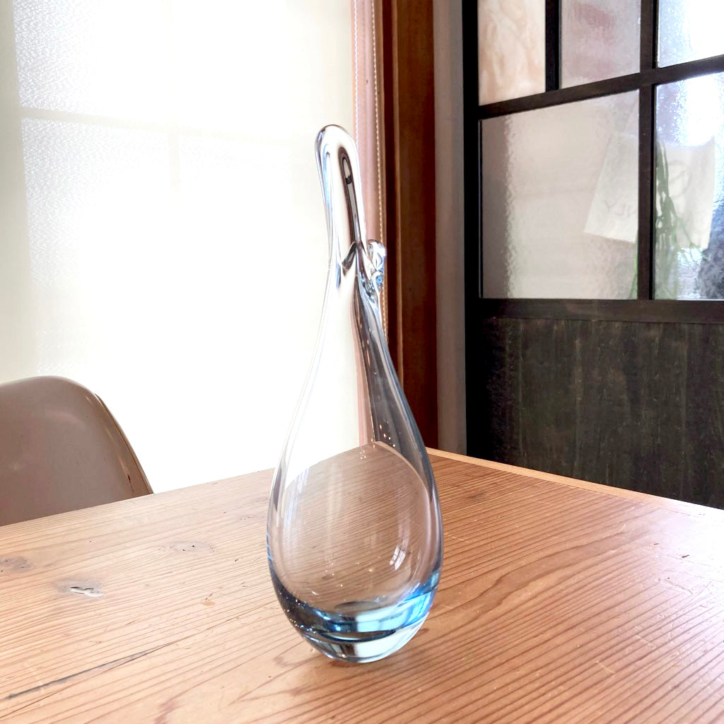 ホルムガード / Holmegaard Naebvase クチバシの花瓶 フラワーベース ブルー 花器 ペル・ルッケン ヴィンテージ