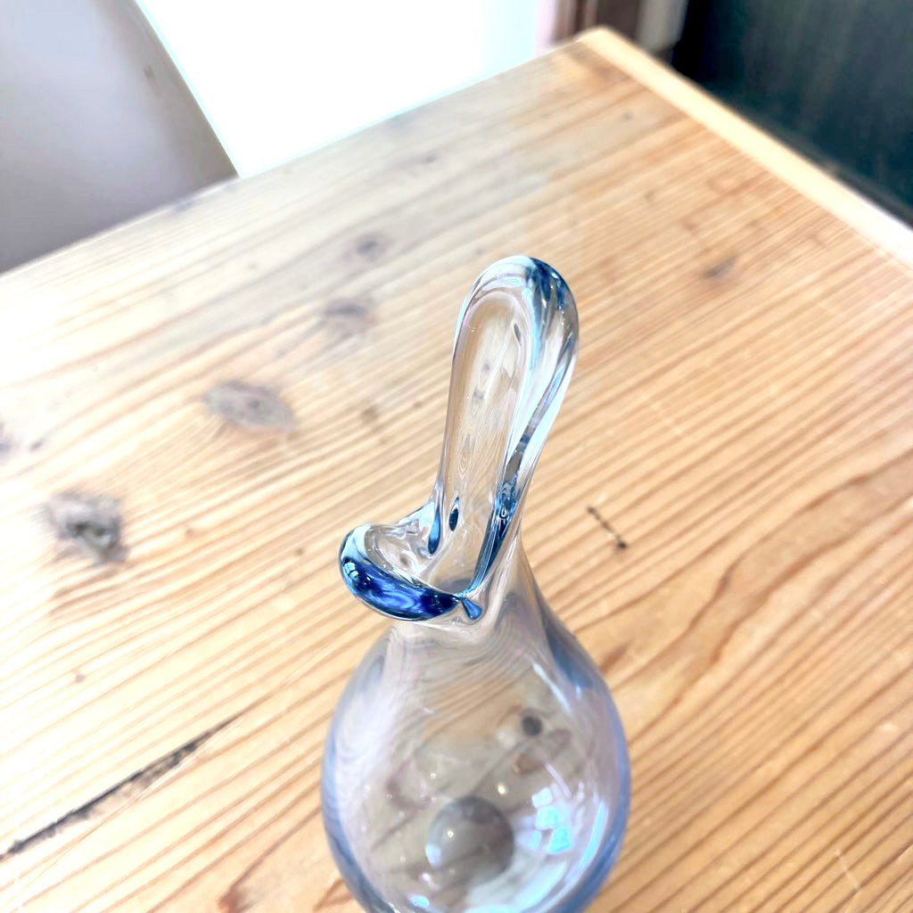 ホルムガード / Holmegaard Naebvase クチバシの花瓶 フラワーベース ブルー 花器 ペル・ルッケン ヴィンテージ