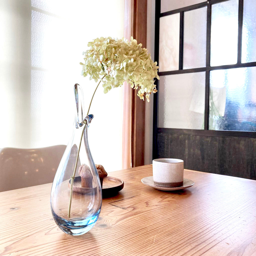 ホルムガード / Holmegaard Naebvase クチバシの花瓶 フラワーベース ブルー 花器 ペル・ルッケン ヴィンテージ
