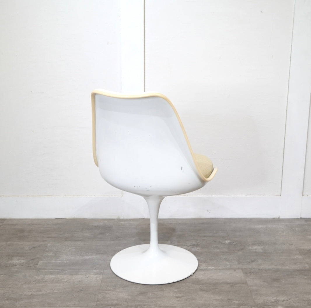 ノール / Knoll チューリップチェア 【ベージュ】 ダイニングチェア エーロ・サーリネン ヴィンテージ