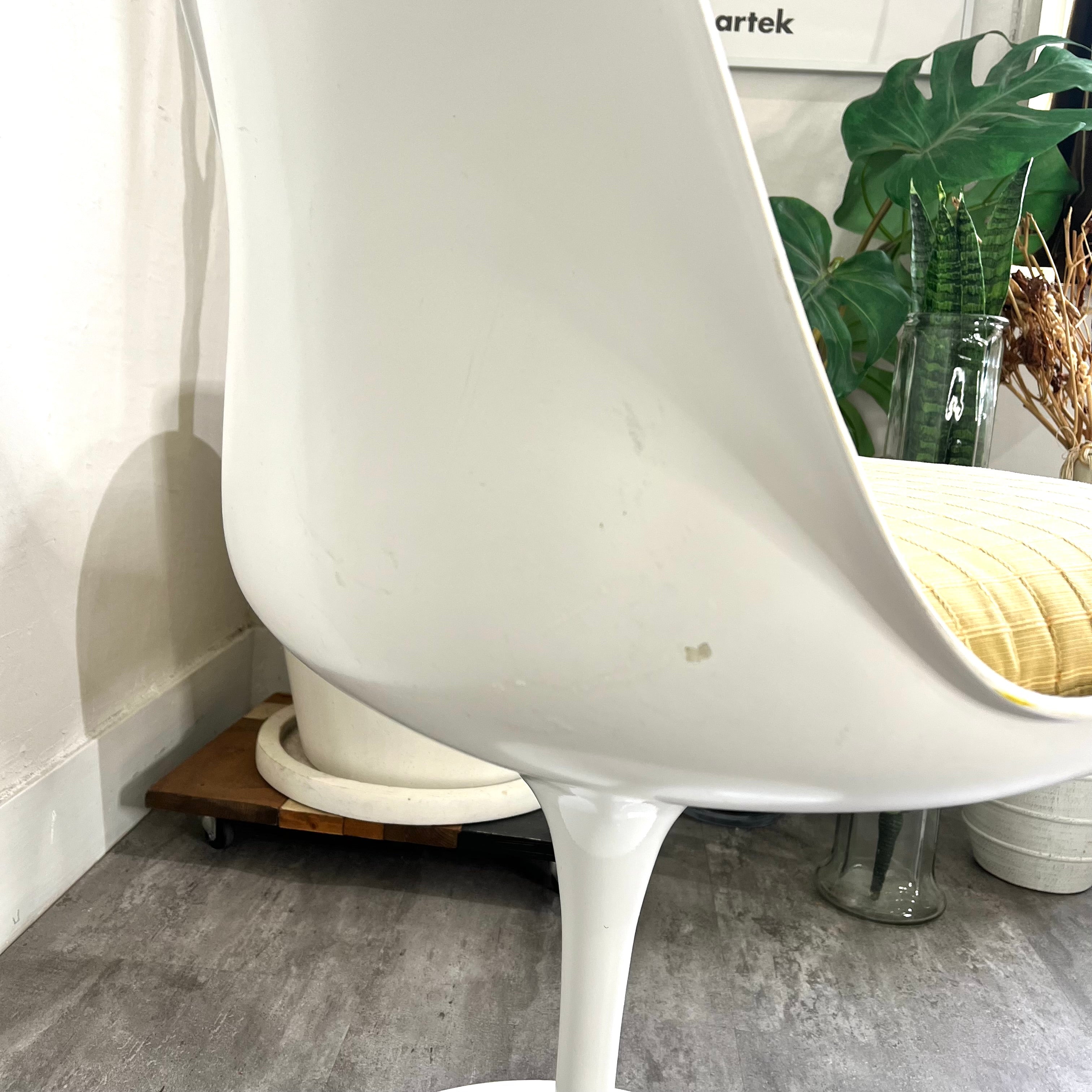 ノール / Knoll チューリップチェア 【イエロー】 ダイニングチェア エーロ・サーリネン ヴィンテージ 【ゴムなし】