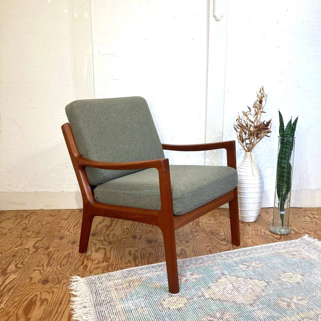 カド / CADO オーレ・ヴァンシャー / Ole Wanscher Model166 1シーターソファ / 1Pソファ 北欧ヴィンテージ<i>動画</i>