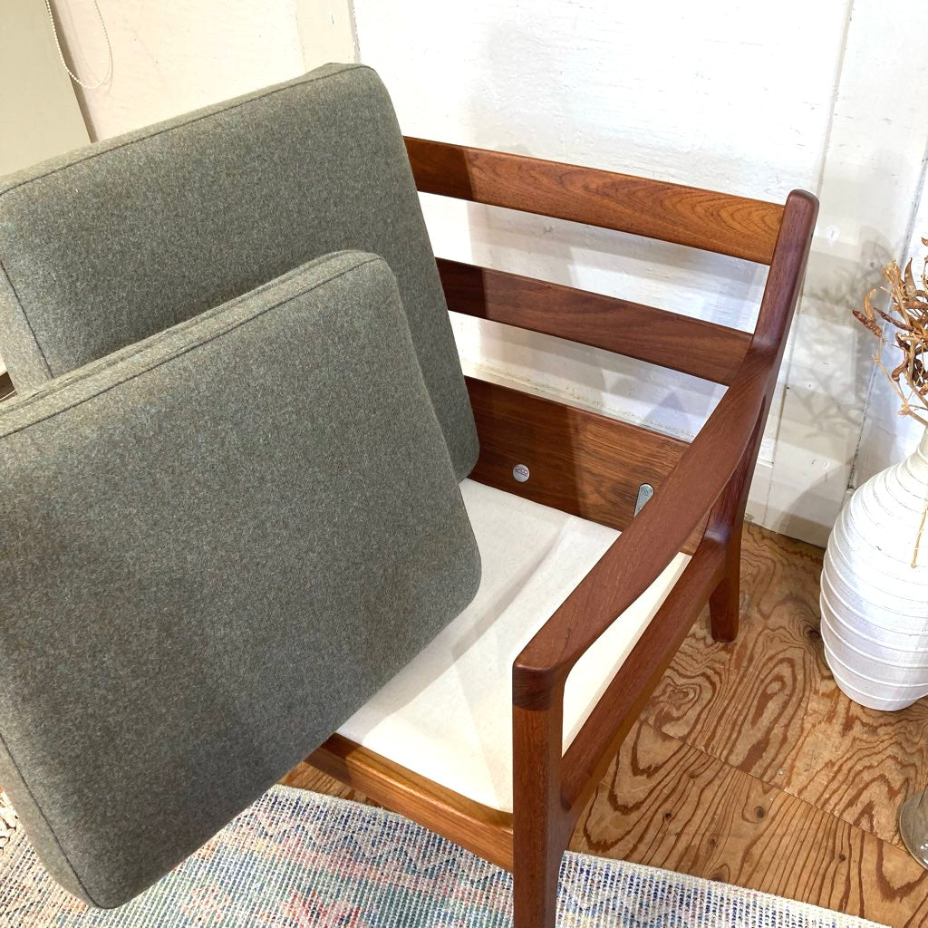 カド / CADO オーレ・ヴァンシャー / Ole Wanscher Model166 1シーターソファ / 1Pソファ 北欧ヴィンテージ<i>動画</i>