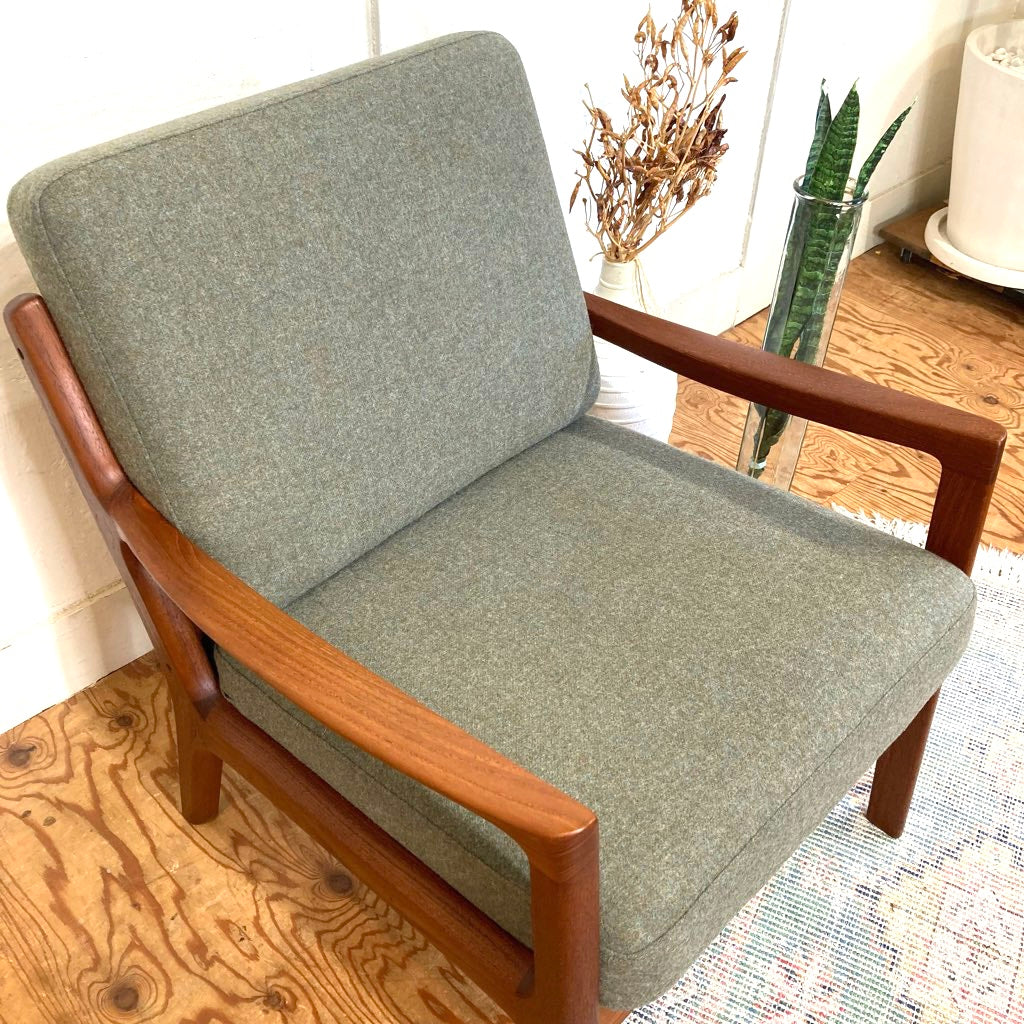 カド / CADO オーレ・ヴァンシャー / Ole Wanscher Model166 1シーターソファ / 1Pソファ 北欧ヴィンテージ<i>動画</i>