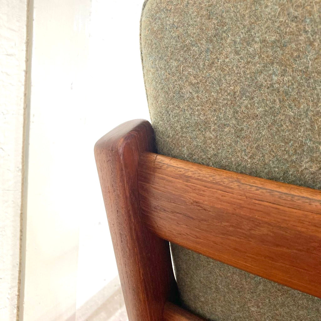 カド / CADO オーレ・ヴァンシャー / Ole Wanscher Model166 1シーターソファ / 1Pソファ 北欧ヴィンテージ<i>動画</i>