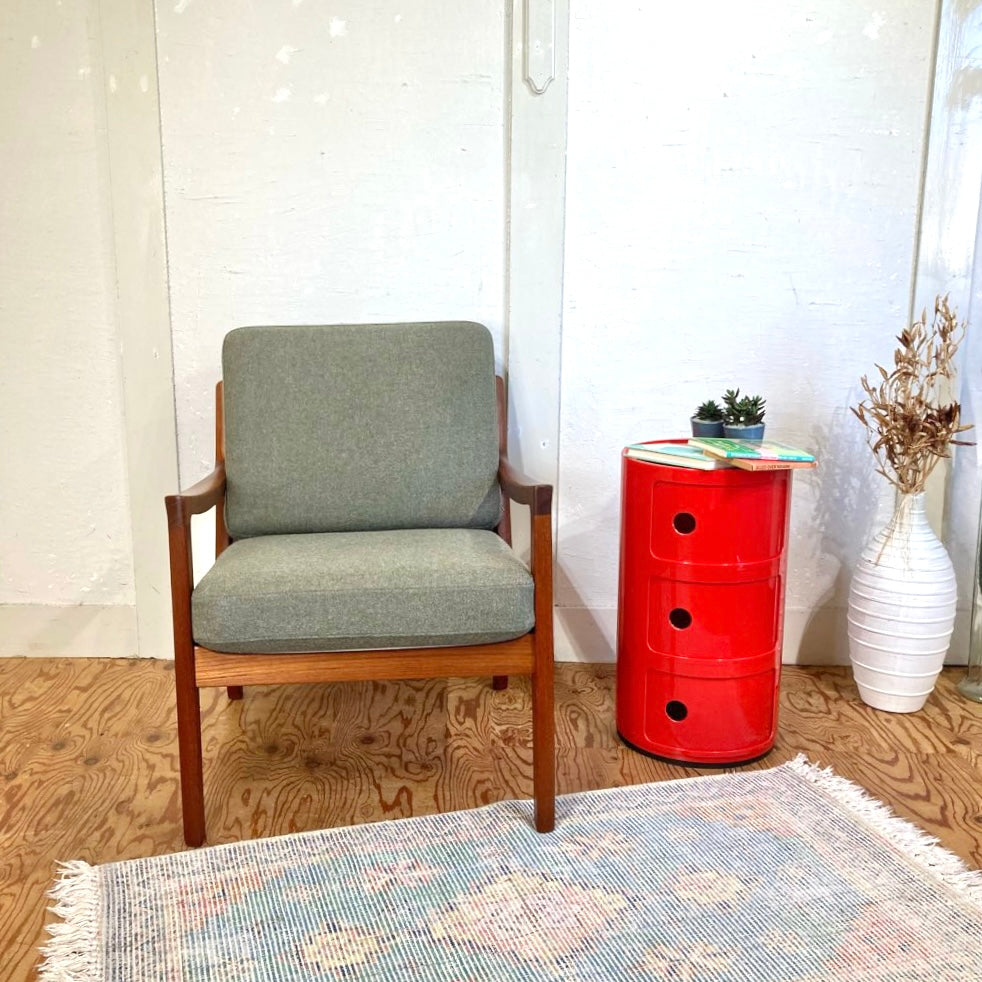 カド / CADO オーレ・ヴァンシャー / Ole Wanscher Model166 1シーターソファ / 1Pソファ 北欧ヴィンテージ<i>動画</i>