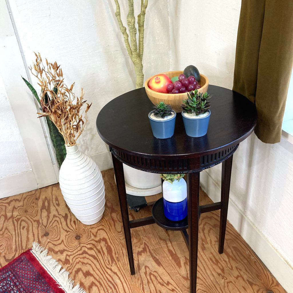 英国 アンティーク サイドテーブル 花台 フラワースタンド