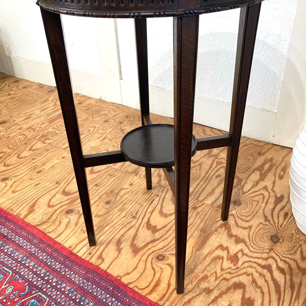 英国 アンティーク サイドテーブル 花台 フラワースタンド