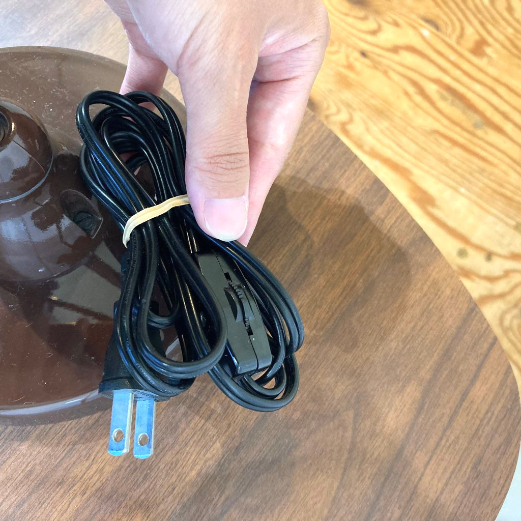 ジェルデ / JIELDE 2アーム デスクランプ JD333 ブラウン インダストリアル 中古