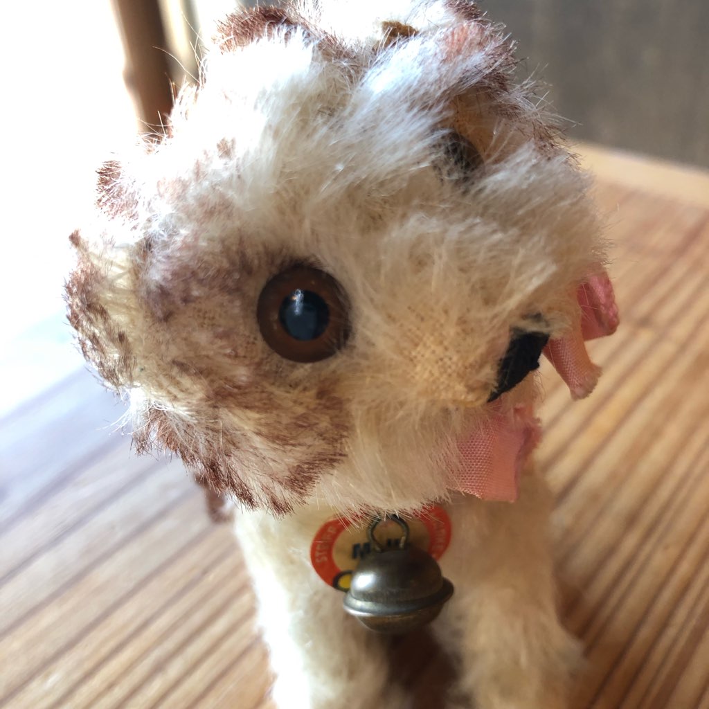 シュタイフ / Steiff 子犬のモリー/ Molly ぬいぐるみ ドイツ ヴィンテージ