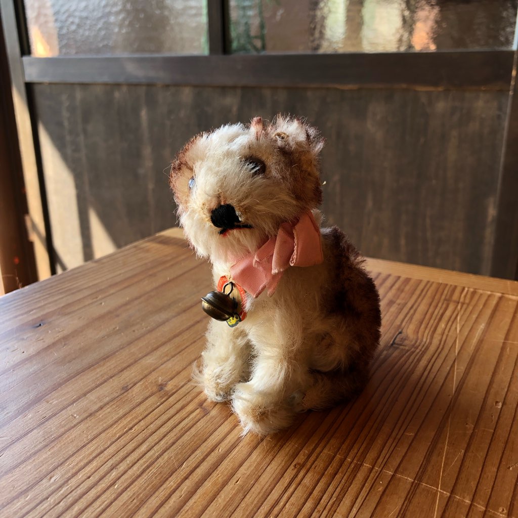 シュタイフ / Steiff 子犬のモリー/ Molly ぬいぐるみ ドイツ ヴィンテージ