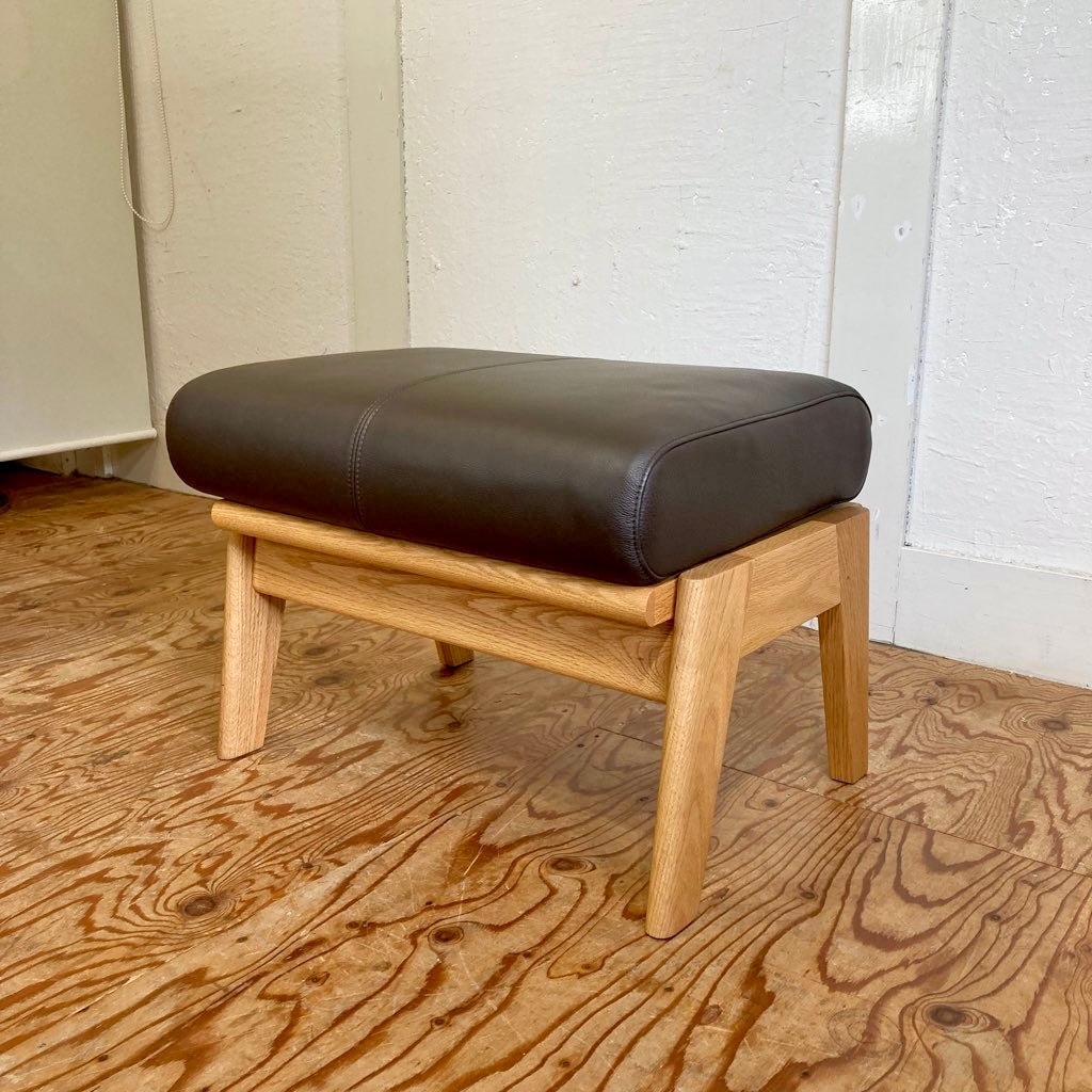 丸庄 VIBORG ハイバック ソファ 080 & オットマン セット 1人掛け 展示品