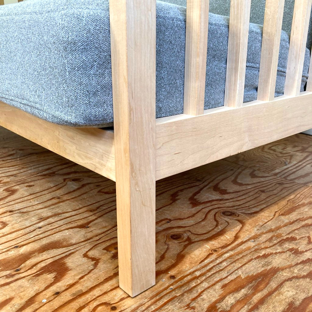 北の住まい設計社 エヌフレーム 2Pソファ 張替え済み 中古