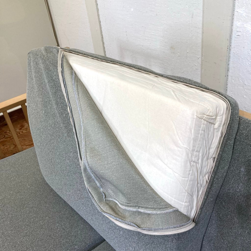 北の住まい設計社 エヌフレーム 2Pソファ 張替え済み 中古