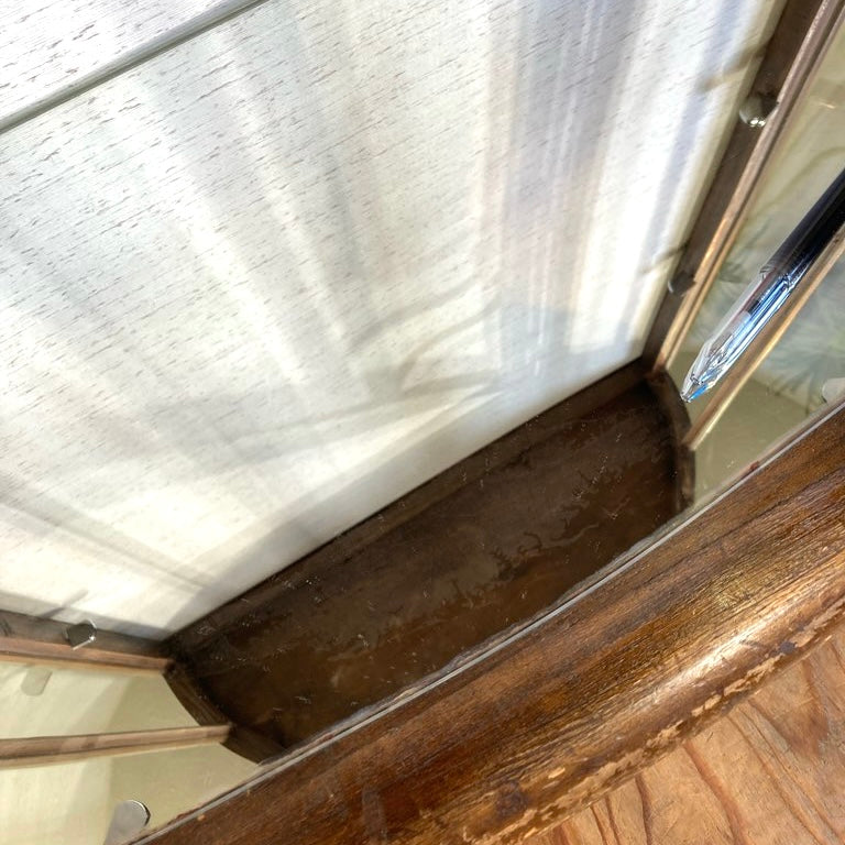 英国アンティーク 飾り棚 ガラスショーケース ディスプレイキャビネット コレクションボード