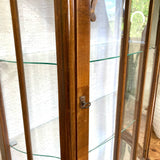 英国アンティーク 飾り棚 ガラスショーケース ディスプレイキャビネット コレクションボード