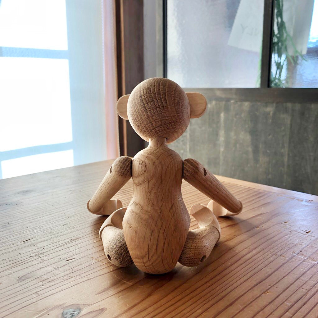 カイ・ボイスン デンマーク / KAY BOJESEN DENMARK モンキー スモール メープル 元箱付き 中古