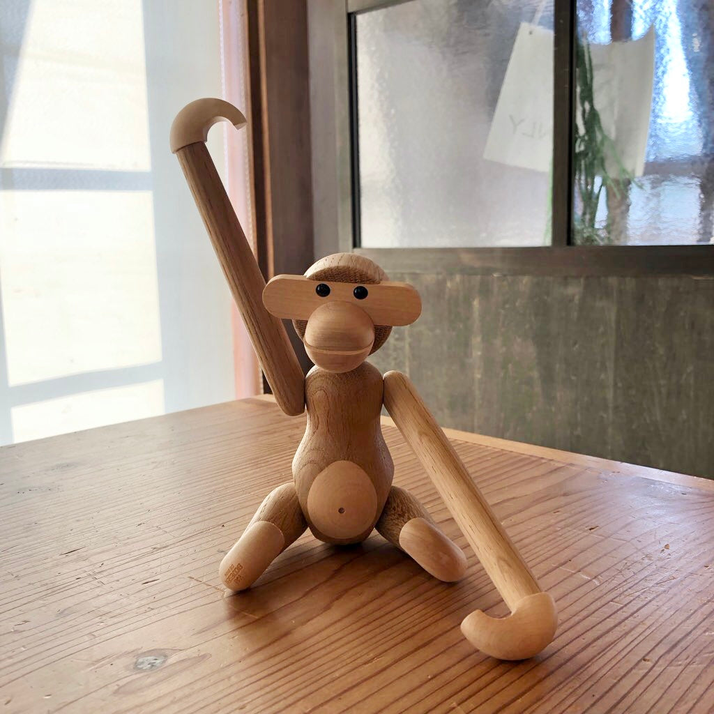 カイ・ボイスン デンマーク / KAY BOJESEN DENMARK モンキー スモール メープル 元箱付き 中古
