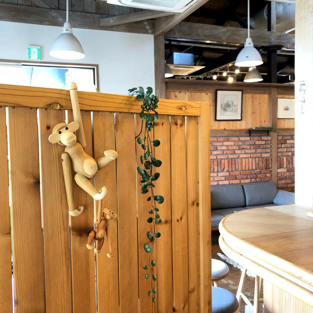 カイ・ボイスン デンマーク / KAY BOJESEN DENMARK モンキー ミニ チーク 元箱付き 中古