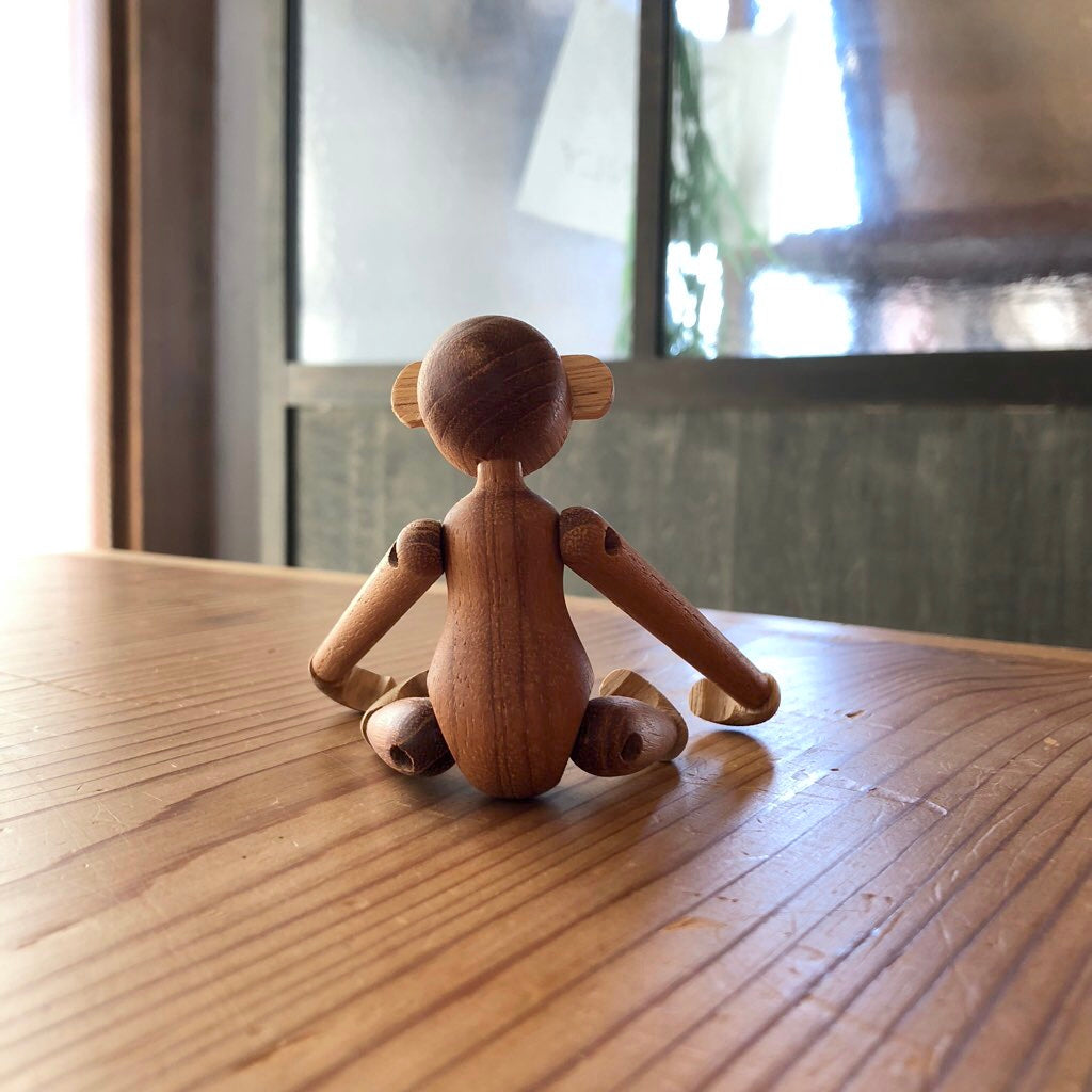 カイ・ボイスン デンマーク / KAY BOJESEN DENMARK モンキー ミニ チーク 元箱付き 中古