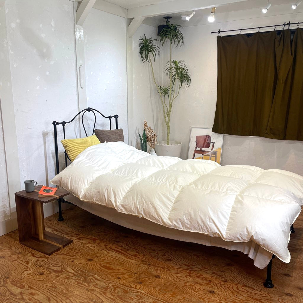 【仕立て直し】フルリフォーム羽毛布団 シングルサイズ リサイクルダウン 打ち直し リバイブモブラープロジェクト