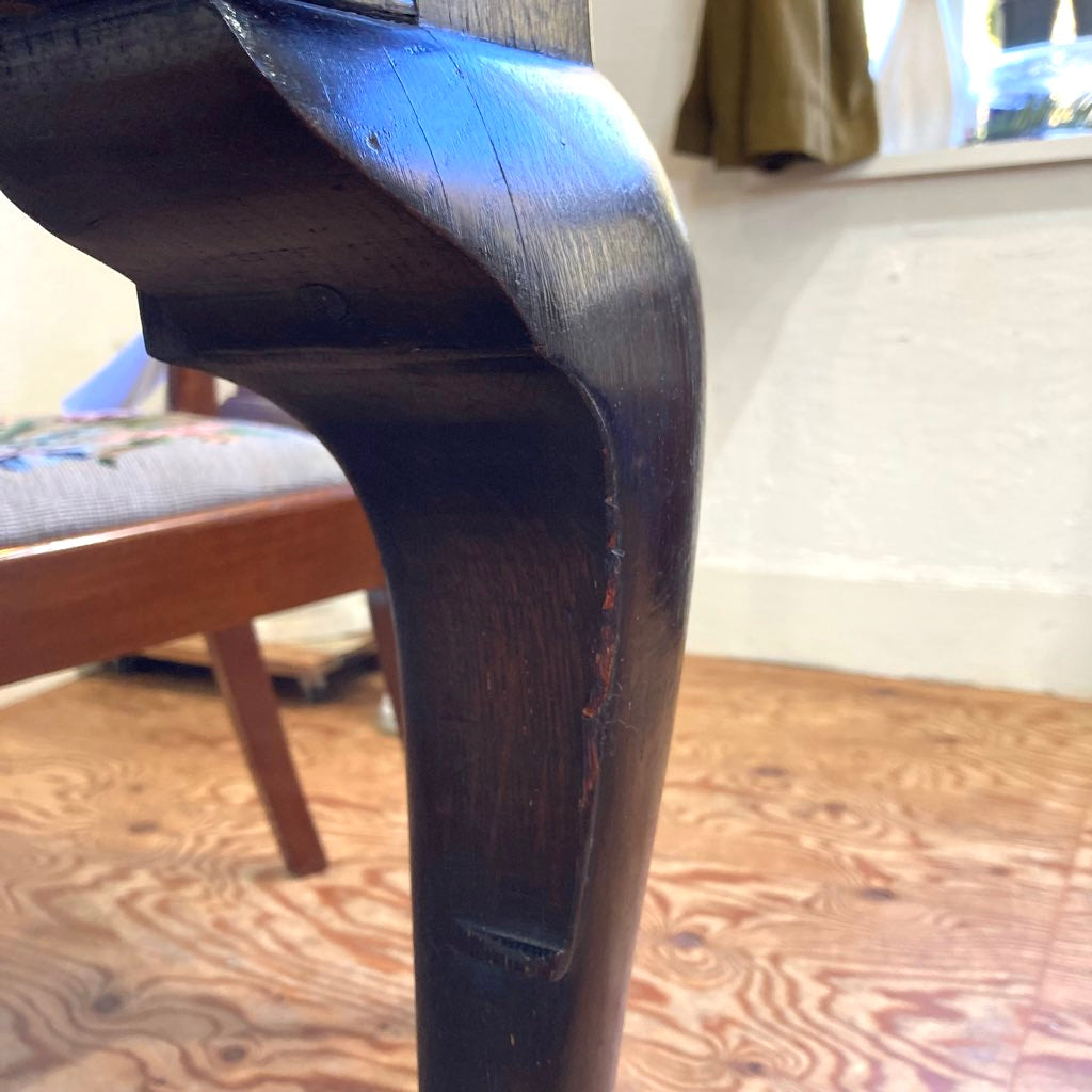 英国アンティーク 「MAJIK」 伸長式 ダイニングテーブル オーク材