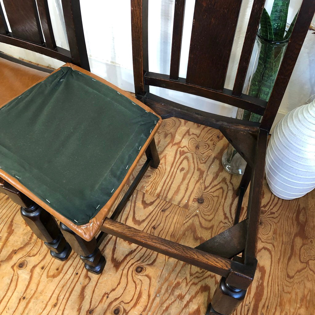 英国アンティーク ダイニングチェア オーク ライトブラウン