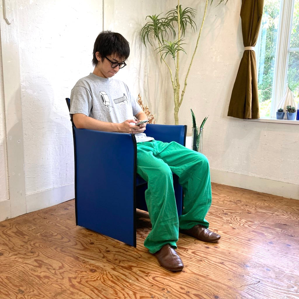 カッシーナ / Cassina 401 ブレーク / BREAK アームチェア キャスター付き マリオ・ベリーニ 中古
