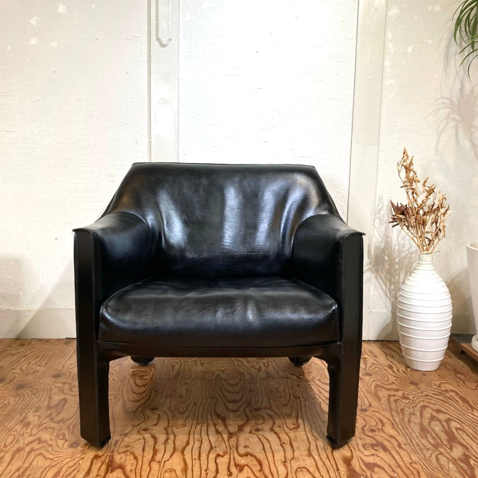 カッシーナ / Cassina キャブソファ / CAB 415 一人掛けソファ 中古 
