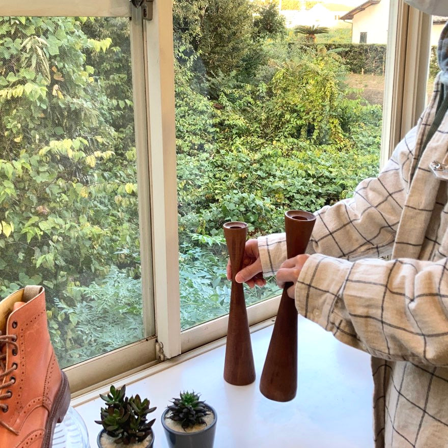 バリボクラフト / Baribocraft キャンドルスタンド ペア 中古