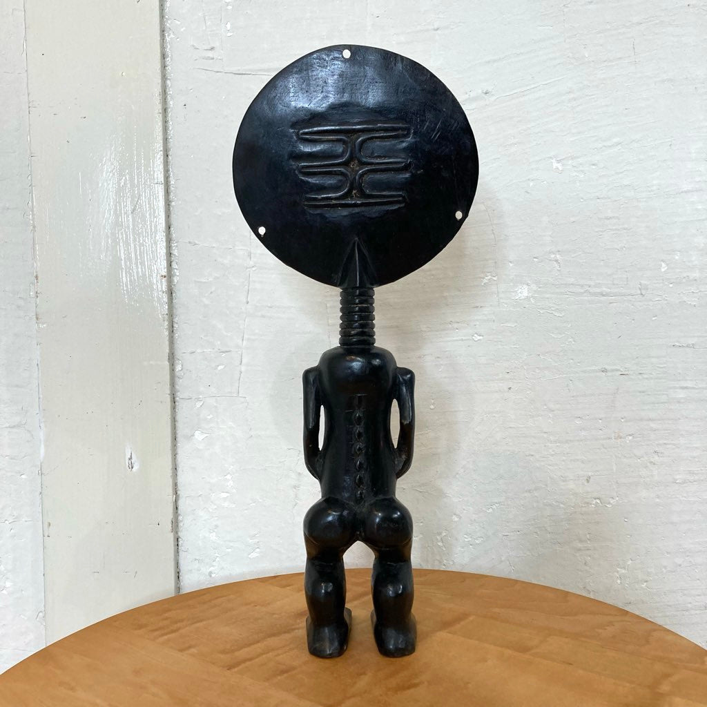 アフリカ アシャンティ族 アクワバ人形 プリミティブアート 木彫り インテリア小物 ヴィンテージ