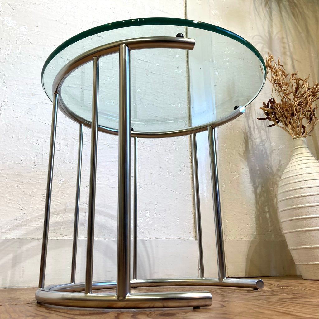 フクラ / HUKLA TMRC ガラスサイドテーブル Sサイズ 展示品